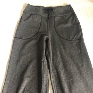 Grey Lululemon Wide Legged Pant